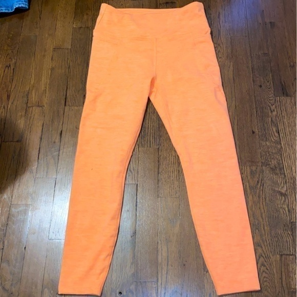 Joylab Size Medium Orange Leggings - Picture 2 of 7